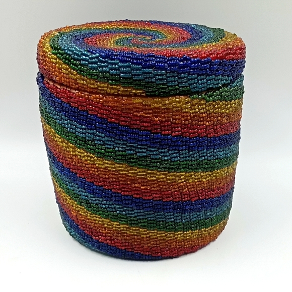RAINBOW WHIRLPOOL BASKET ,Wayan Sukerni - Picture 1 of 12